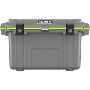 Pelican 70QT Elite Cooler - Dark Gray - Green