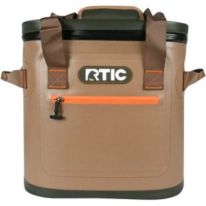 RTIC Soft Pack Insulated Cooler Bag - 20 Cans - Tan