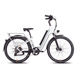 Rad Power Bikes RadCity 5 Plus Electric Commuter Bike - Glossy White
