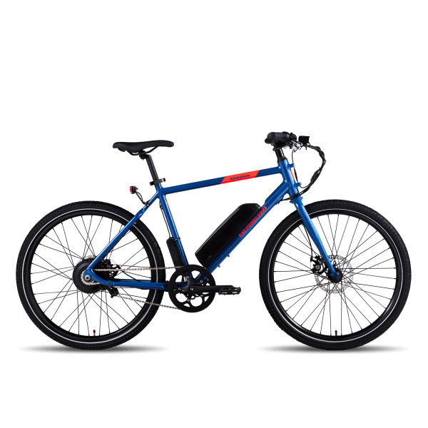 Rad Power Bikes RadMission Electric Hybrid Bike - Steel Blue (High Step)