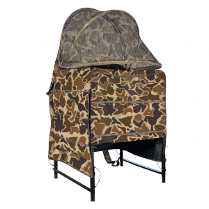 DRAKE Ghillie Old School Shallow Water Chair Blind (DHG2010-016)