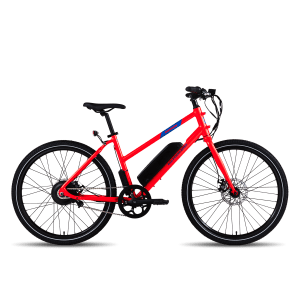 Rad Power Bikes RadMission Electric Hybrid Bike - Red